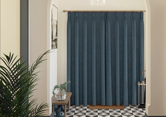 Ritz, Ulysses Blue - Made to Measure Curtains - Image 7